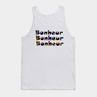 BONHEUR : HAPPINESS Tank Top